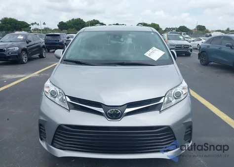 2018 Toyota Sienna Le 8 Passenger from USA, damaged, VIN 5TDKZ3DC5JS939275